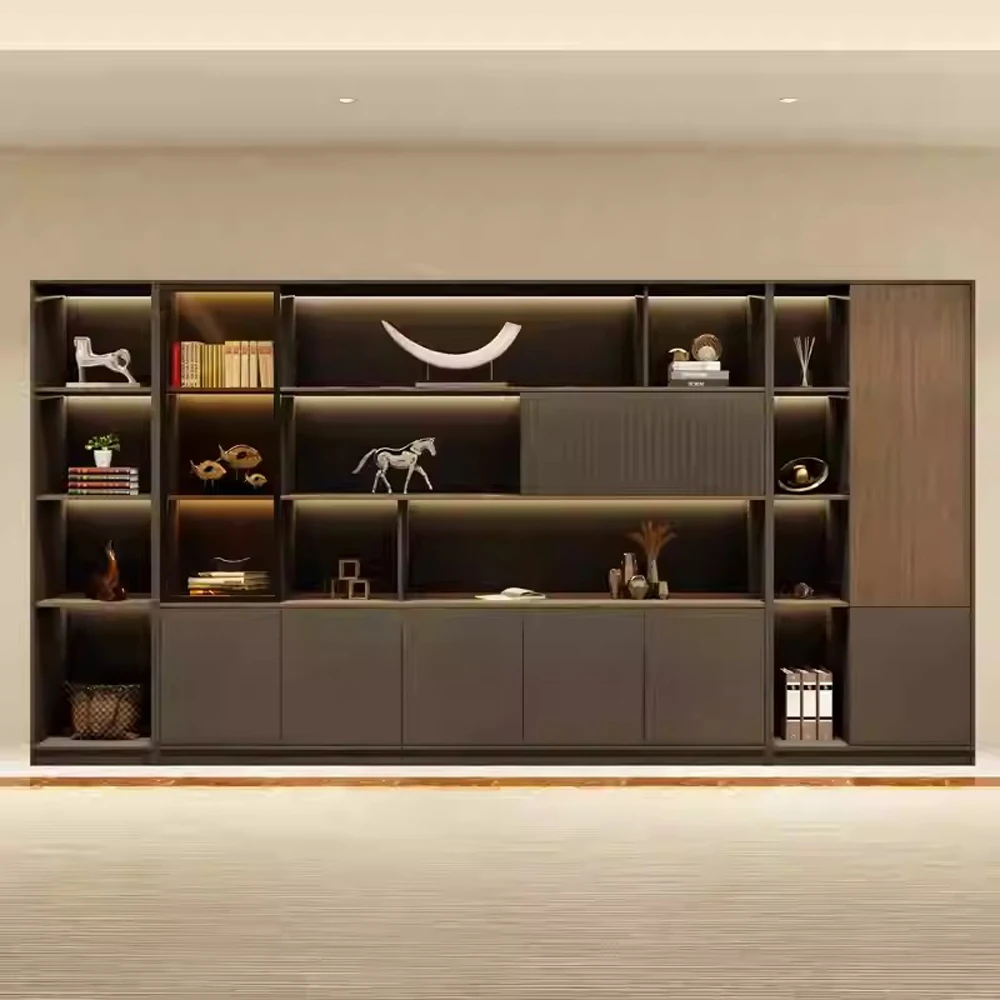 Multi-Purpose Storage Cabinets for Office & Study-Wall File Cabinets and Decor Display Shelves