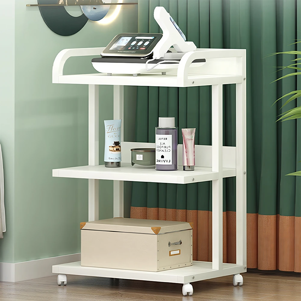 Salon Beauty Trolley with Storage - Mobile Skincare Tool Organizer