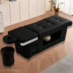 Curved Thai Shampoo Bed with Water Circulation