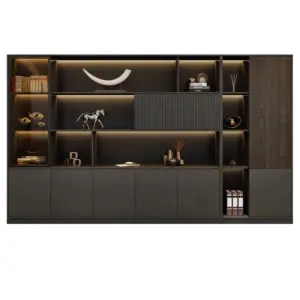 Multi-Purpose Storage Cabinets for Office & Study-Wall File Cabinets and Decor Display Shelves
