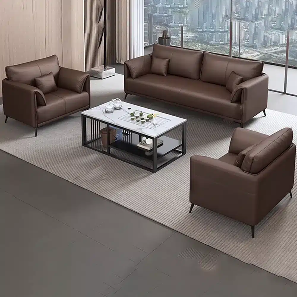Modern Reception Room Sofa Sets- Luxury Office Waiting Room Furniture Modern Reception Room Sofa Sets- Luxury Office Waiting Room Furniture
