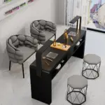 Nail table set, multi-functional all-in-one workbench