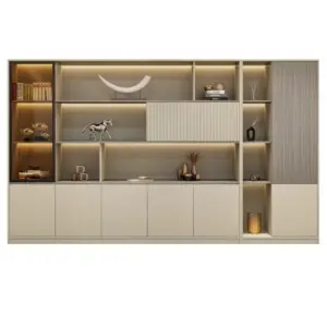 Multi-Purpose Storage Cabinets for Office & Study-Wall File Cabinets and Decor Display Shelves