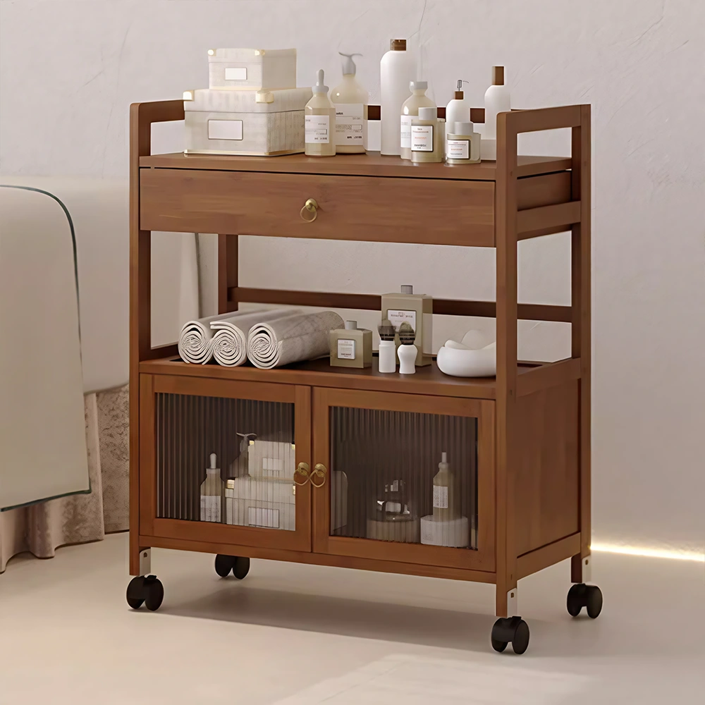 Multipurpose Rolling Cart with Wheels