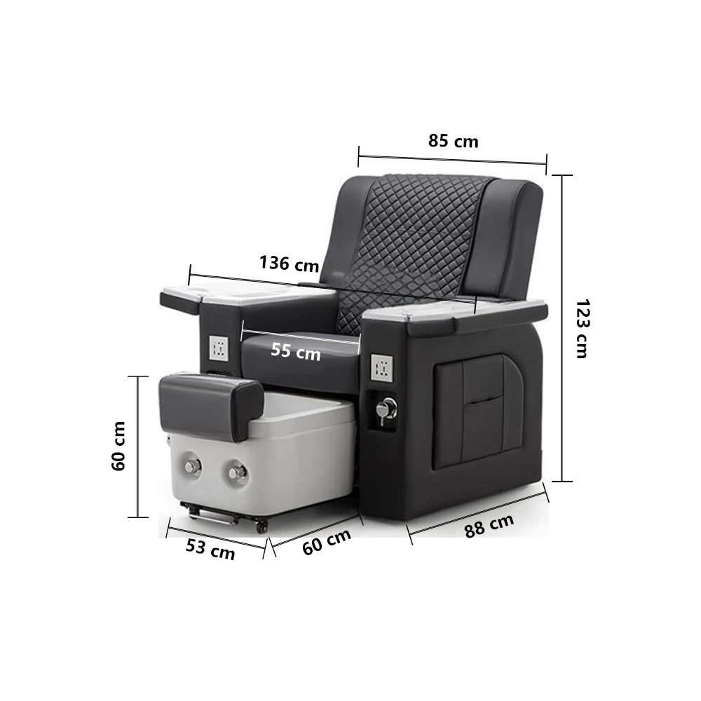 Electric Foot Massage Recliner for Pedicure & Spa Electric Foot Massage Recliner for Pedicure & Spa