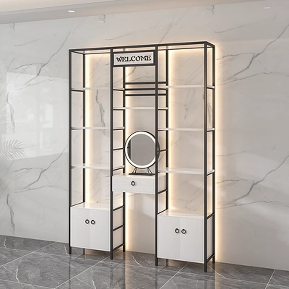 Multi-Tier Professional Cosmetic Display Stands for Salon Retail & Storage