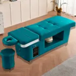 Curved Thai Shampoo Bed with Water Circulation
