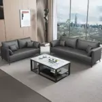 Modern Reception Room Sofa Sets- Luxury Office Waiting Room Furniture